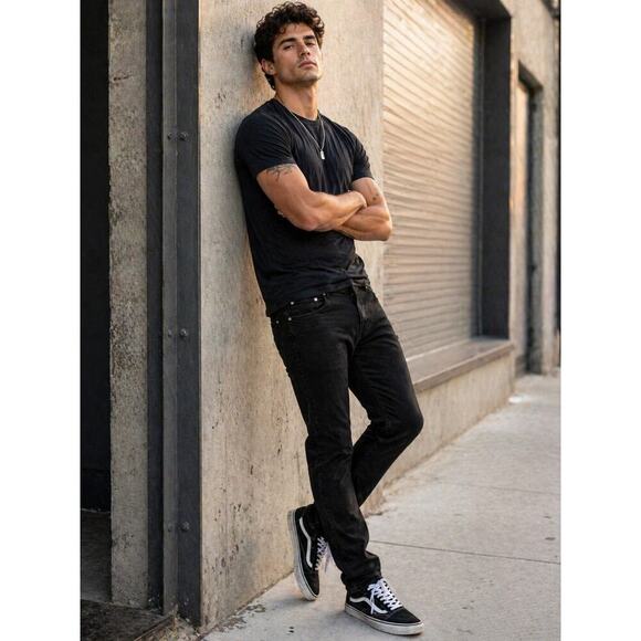 Primitive Skateboarding Other - Primitive Skateboarding Black Denim Jeans Men’s 38x34 Straight Leg
